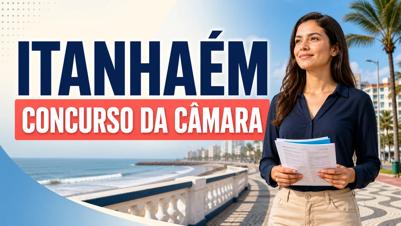 Capa ilustrativa: ITANHAÉM. CONCURSO DA CÂMARA