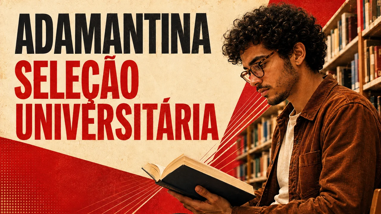 Capa ilustrativa: ADAMANTINA. SELEÇÃO UNIVERSITÁRIA
