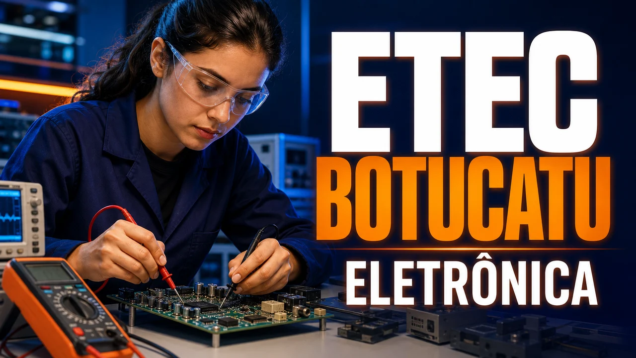 Capa ilustrativa: ETEC BOTUCATU. ELETRÔNICA