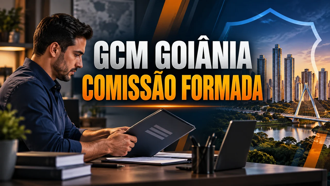 Capa ilustrativa: GCM GOIÂNIA. COMISSÃO FORMADA