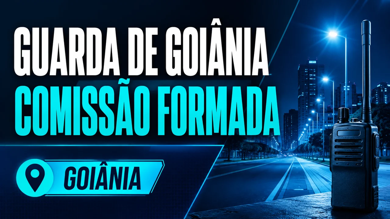 Capa ilustrativa: GUARDA DE GOIÂNIA. COMISSÃO FORMADA