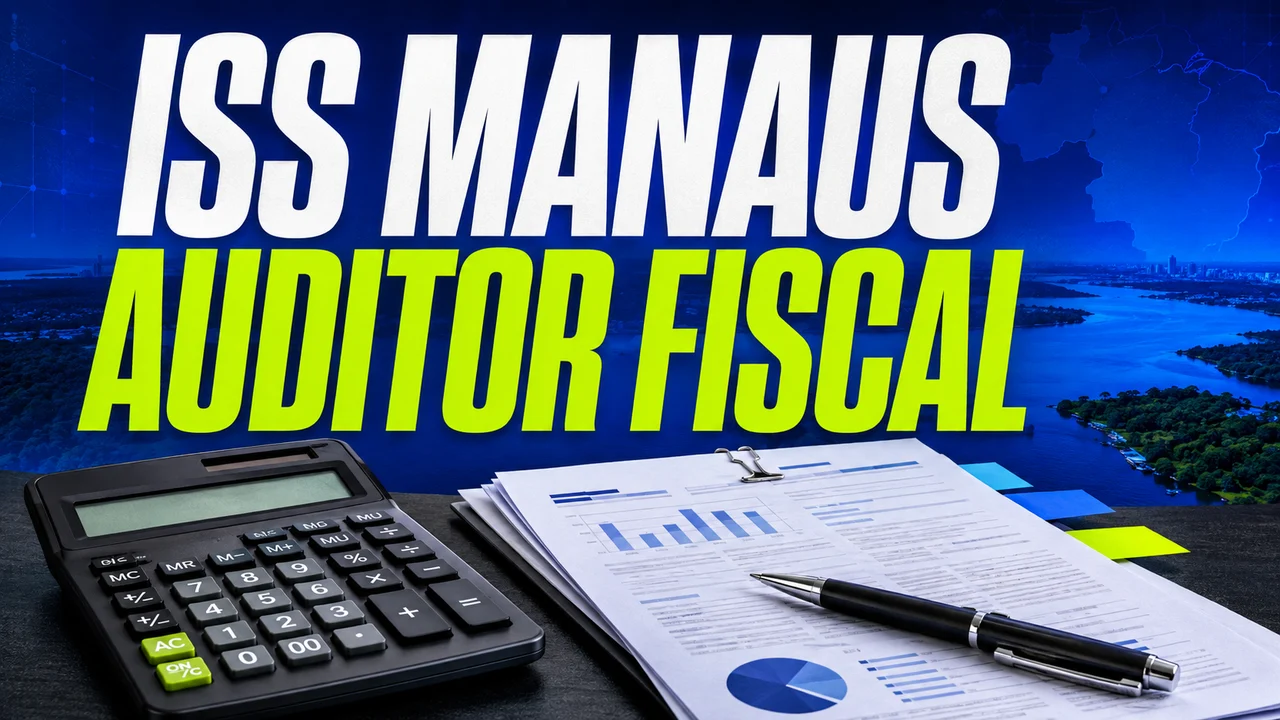 Capa ilustrativa: ISS MANAUS. AUDITOR FISCAL