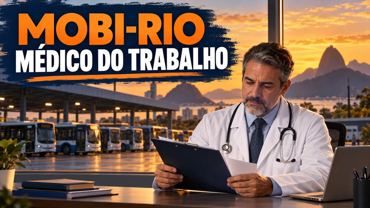 Capa ilustrativa: MOBI-RIO. MÉDICO DO TRABALHO