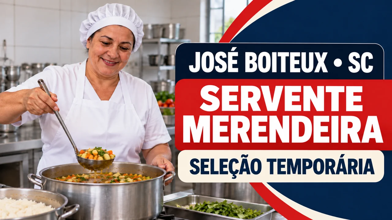 Capa ilustrativa: JOSÉ BOITEUX • SC. SERVENTE MERENDEIRA. SELEÇÃO TEMPORÁRIA