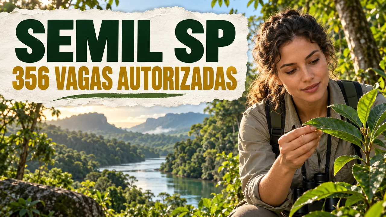 Capa ilustrativa: SEMIL SP. 356 VAGAS AUTORIZADAS