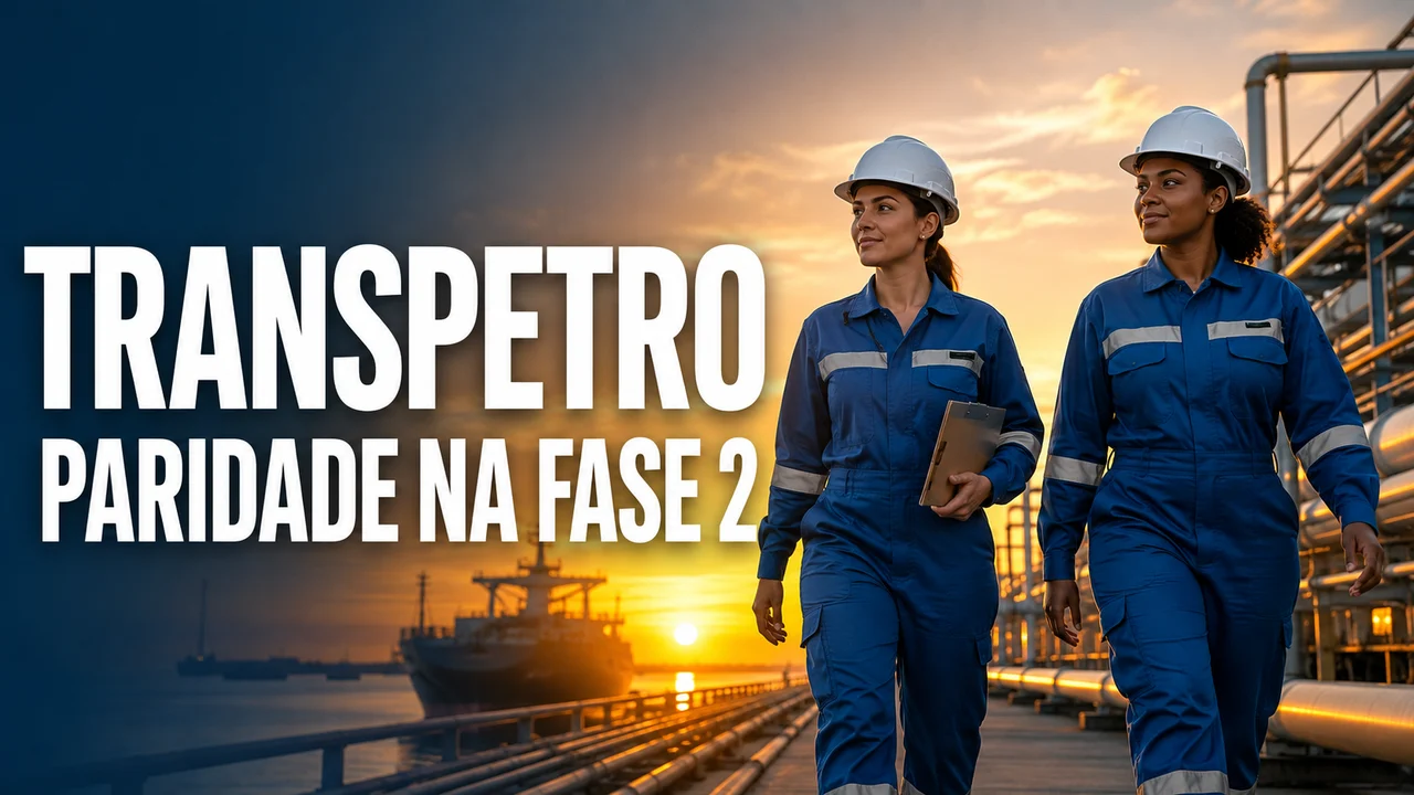 Capa ilustrativa: TRANSPETRO. PARIDADE NA FASE 2