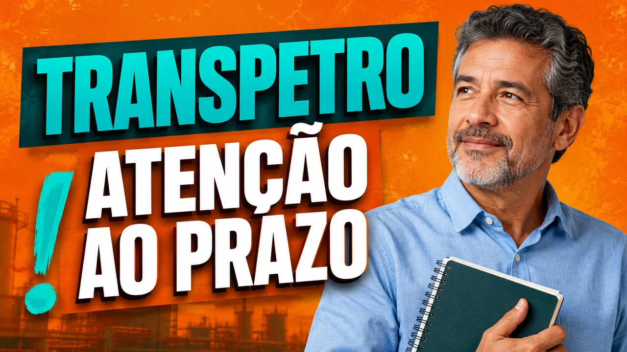 Capa ilustrativa: TRANSPETRO. ATENÇÃO AO PRAZO