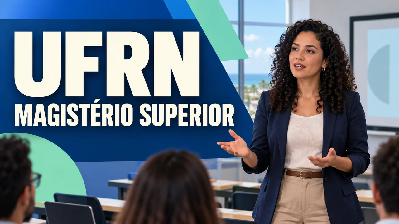 Capa ilustrativa: UFRN. MAGISTÉRIO SUPERIOR
