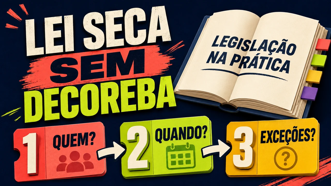 Infográfico: Lei seca sem decoreba: quem, quando e exceções.